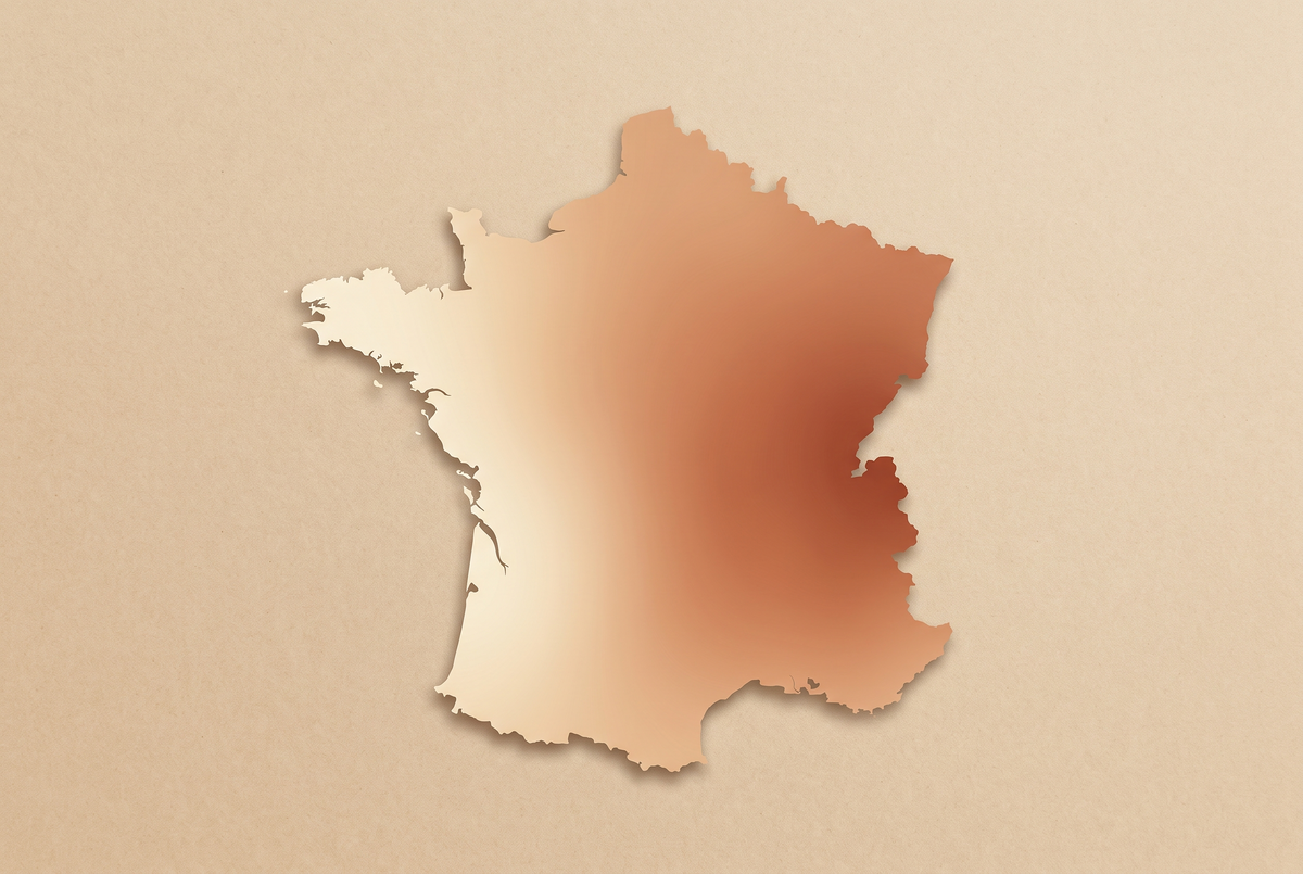 Carte de la dureté de l'eau en France